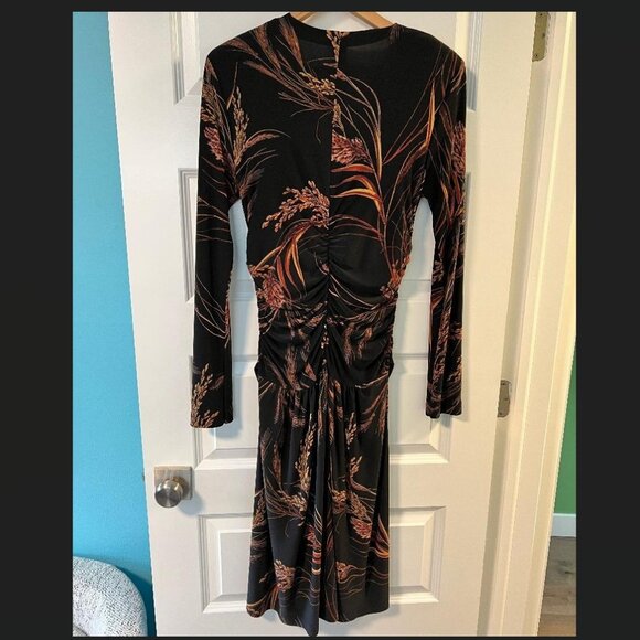 NWOT Norma Kamali Long Sleeve Cocktail Dress - Picture 2 of 7